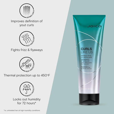 Joico Curls Like Us Define And Seal Curl Defining Gel 250ml