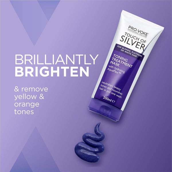Keyline Touch Of Silver Toning Treatment Mask With Hydrating Aquaplex 200ml - Afro Hair Boutique