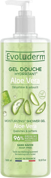Evoluderm Moisturizing Aloe Vera Shower Gel 100ml / 500ml