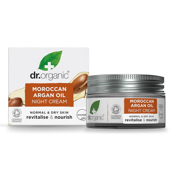 Dr Organic Bioactive Skincare Organic Moroccan Argan Oil Night Cream 50ml