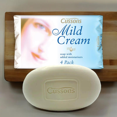 Cussons Mild Cream Soap 85g x4