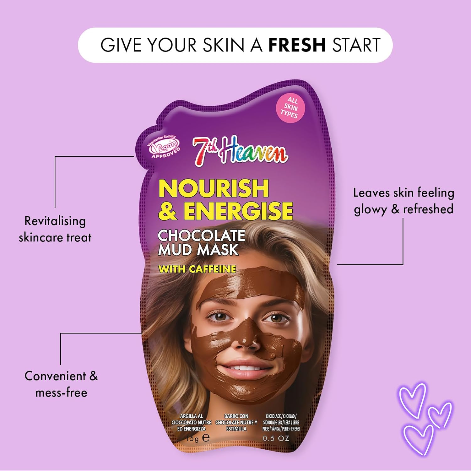 Montagne Jeunesse 7Th Heaven Nourish And Energise Chocolate Mud Mask