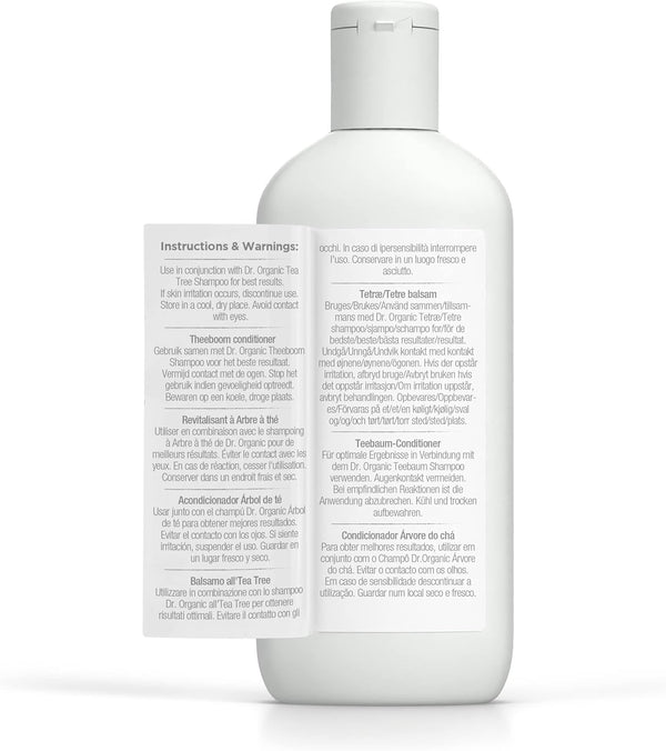Dr Organic Bioactive Haircare Organic Tea Tree Conditioner 265ml - Afro Hair Boutique