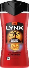 Lynx 3 In 1 Sunset Fresh Shower Gel 225ml