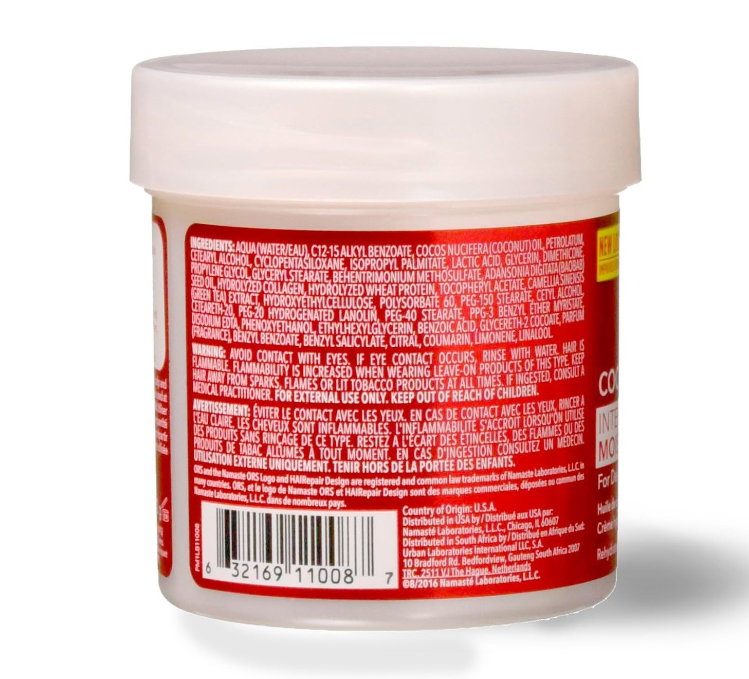 ORS Hairepair Coconut Oil & Baobab Intense Moisture Creme 142g