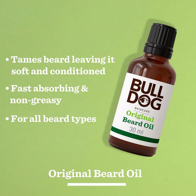 Bulldog Original Beard Oil With Aloe Vera 30ml