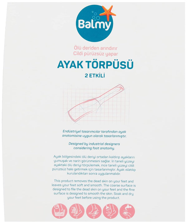 Balmy Naturel Balmy 2 In 1 Foot File