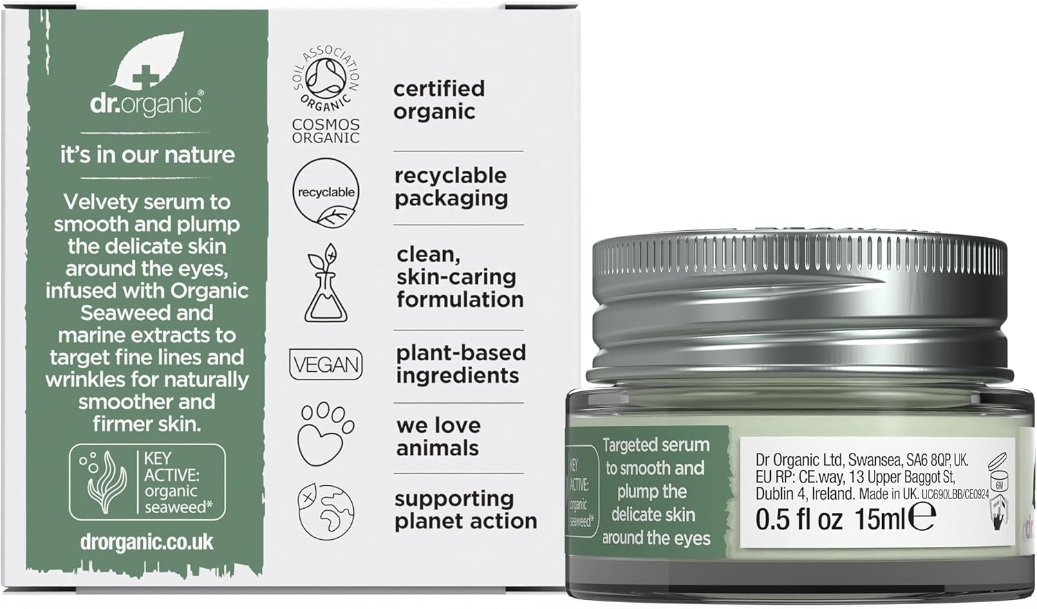 Dr Organic Ageless Daily Hydration Gel Cream 50ml
