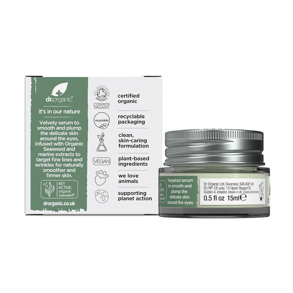 Dr Organic Ageless Eye Contour Serum With Seaweed 15ml