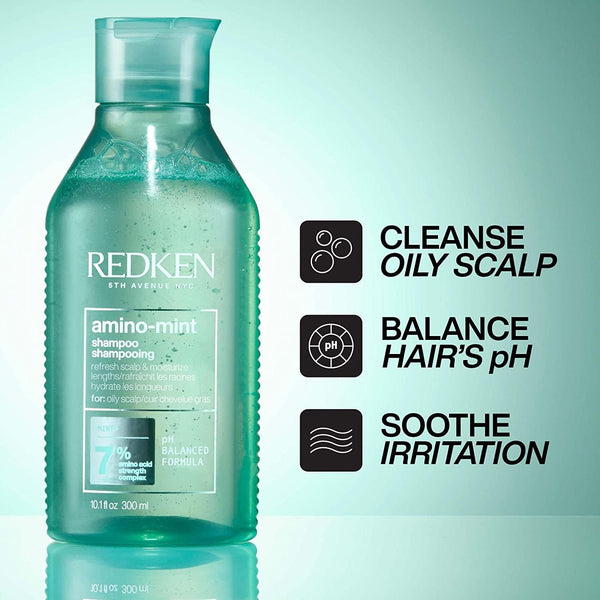 Redken Amino Mint Shampoo 300ml - Afro Hair Boutique
