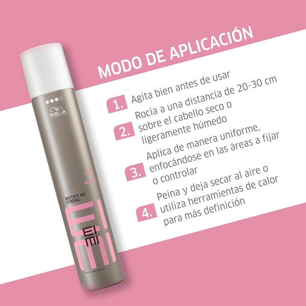Wella EIMI Mistify Me Strong Fast Drying Hairspray 300ml / 500ml - Afro Hair Boutique