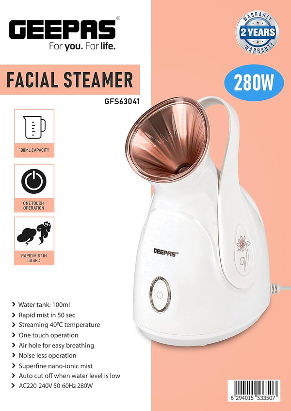 Eden Geepas Professional Face Steamer GFS63041UK