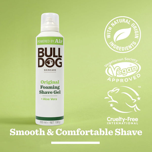 Bulldog Original Foaming Shave Gel 200ml