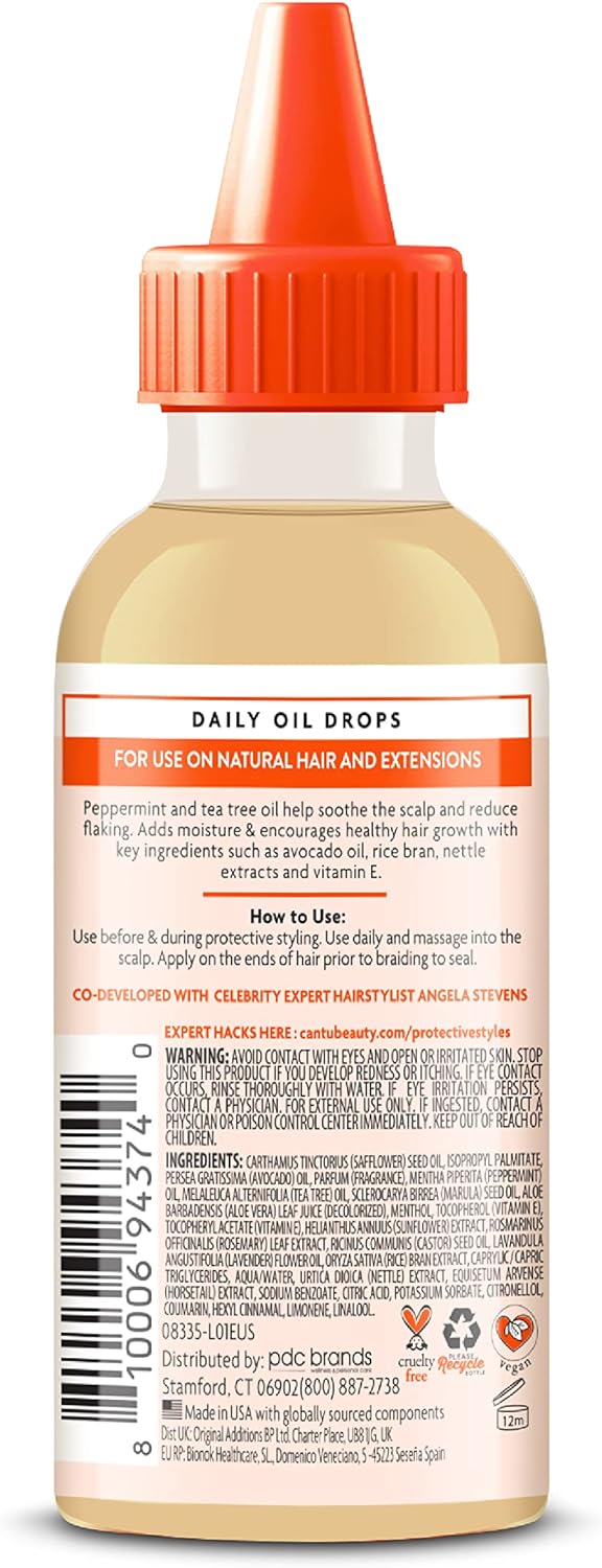 Cantu Protective Styles Daily Drops With Tea Tree Oil 59ml