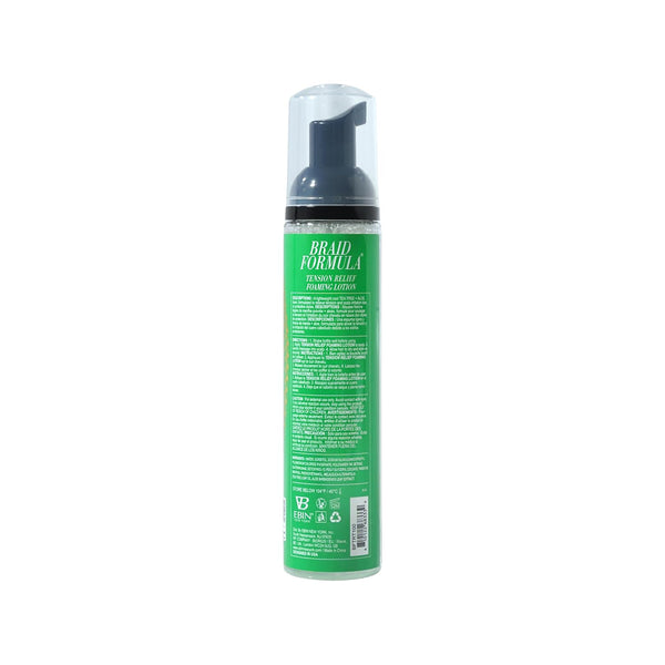EBIN NewYork Braid Formula Tension Relief Foaming Lotion W Tea Tree & Aloe 250ml