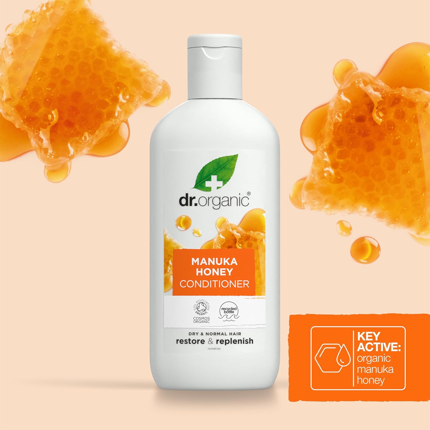 Dr Organic Restore And Replenish Manuka Honey Conditioner 265ml