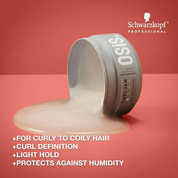 Schwarzkopf Osis plus Curls and Waves Curl Jam - 300ml - Afro Hair Boutique