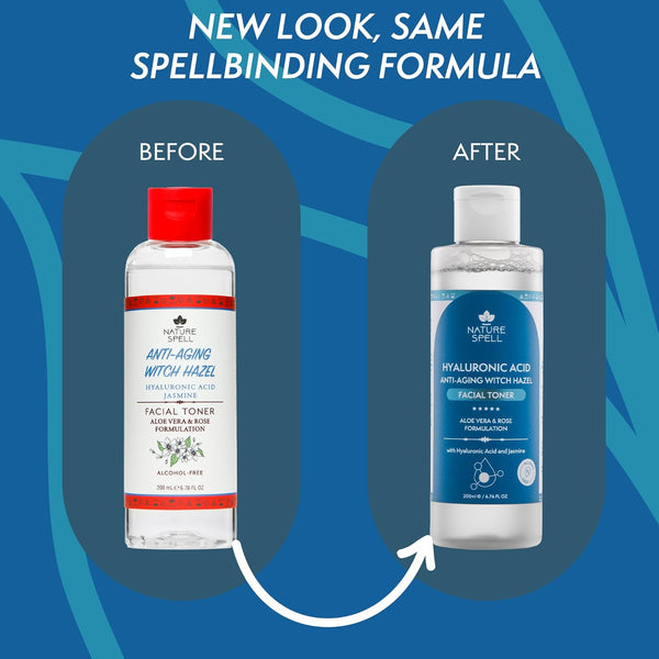 Nature Spell  Anti Aging Witch Hazel Facial Toner