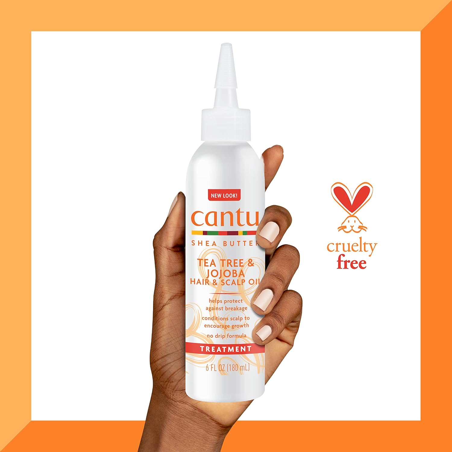 Cantu Shea Butter Tea Tree And Jojoba Hair And Scalp Oil 180ml - Afro Hair Boutique