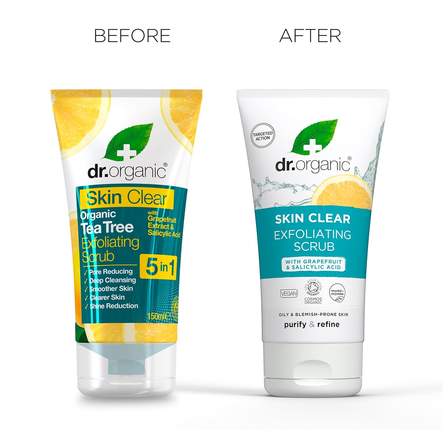 Dr Organic Plus Exfoliating Scrub 150ml