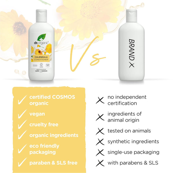 Dr Organic Organic Calendula Fragrance Free Conditioner 265ml