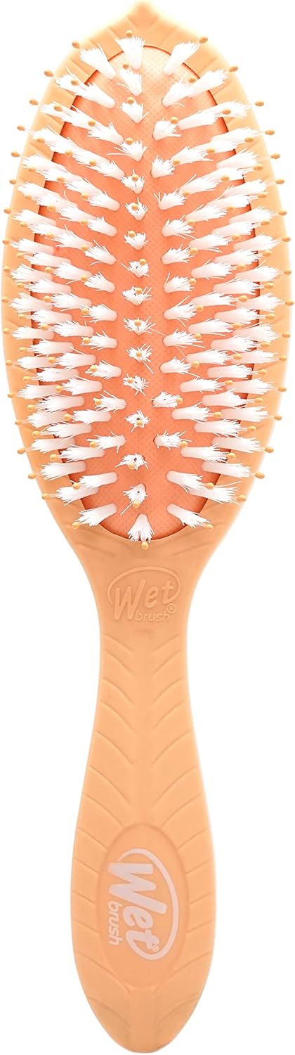 Wet Brush Go Green Coconut Oil Infused Treatment And Shine Brush