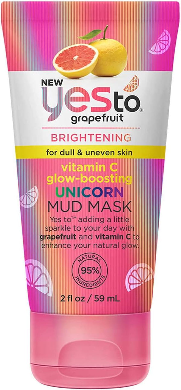 Yes To Grapefruit Vitamin C Glow Boosting Unicorn Mud Mask 59ml