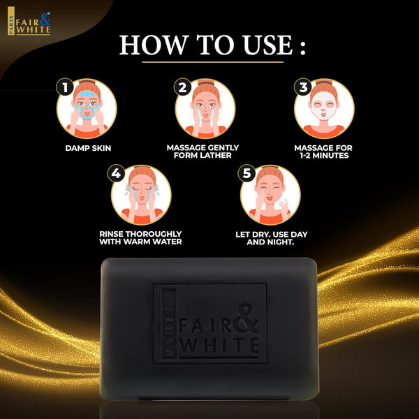 Fair And White Original Dark Skin Black Soap