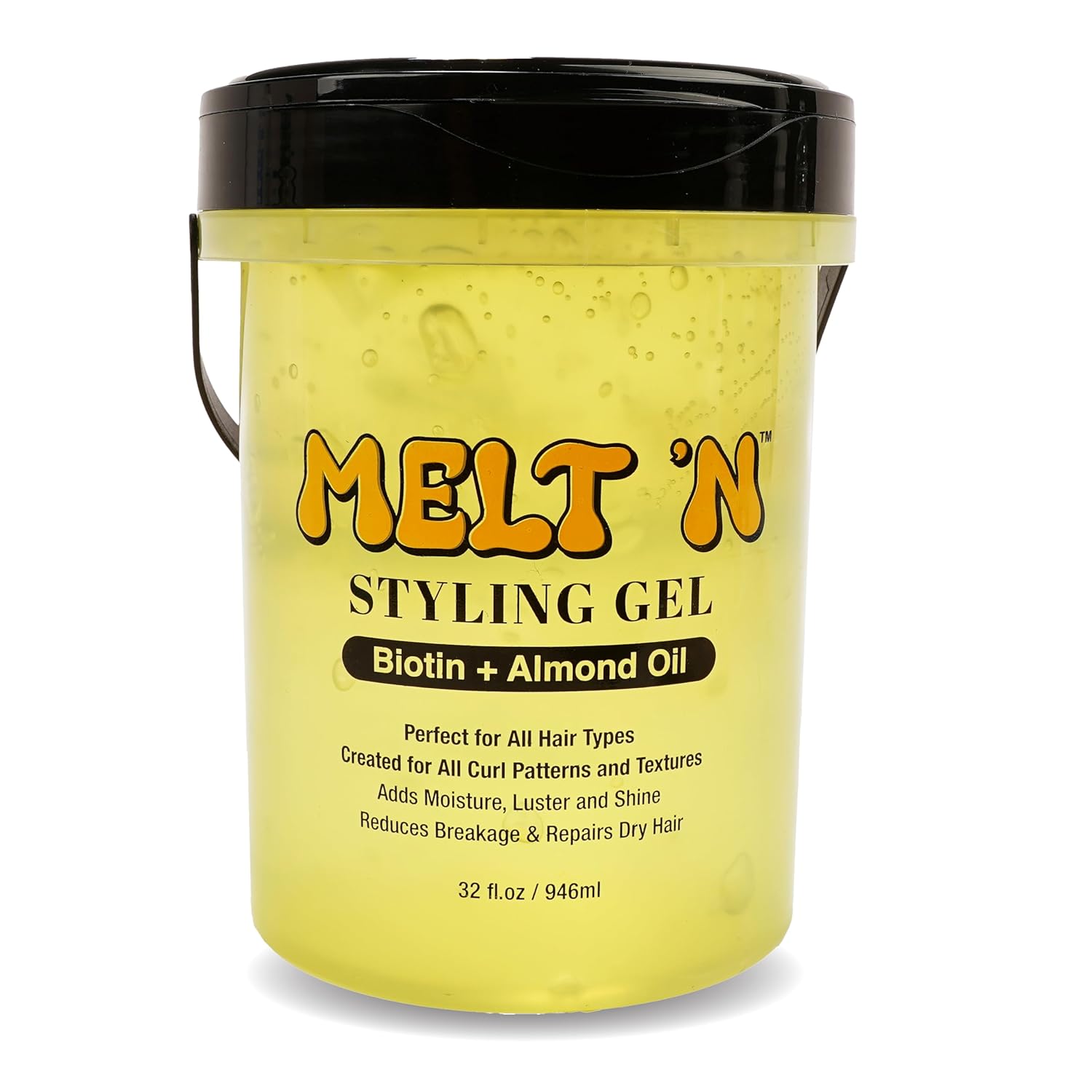 EBIN New York Melt N Biotin Almond Oil Styling Gel 480ml / 946ml / 2423ml