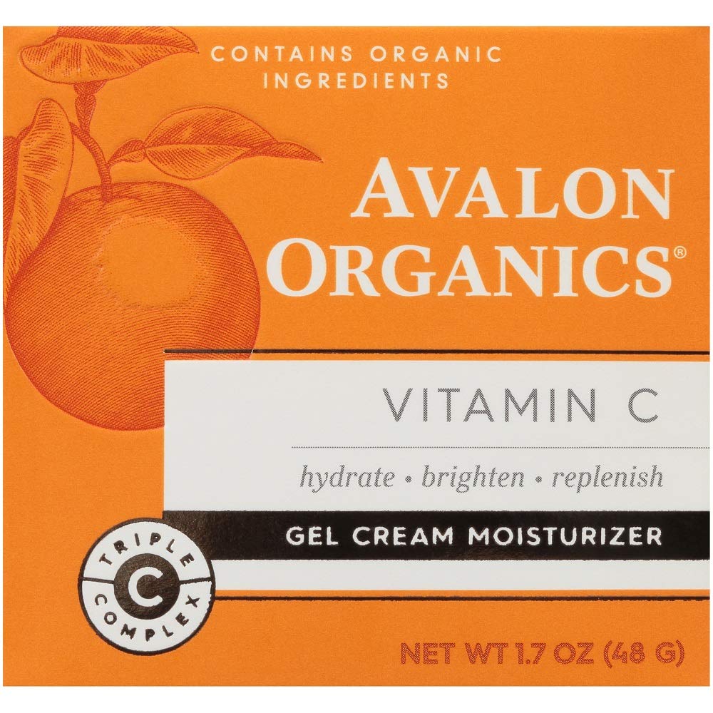 Avalon Natural Products Avalon Organics Vitamin C Gel Cream Moisturizer 48g