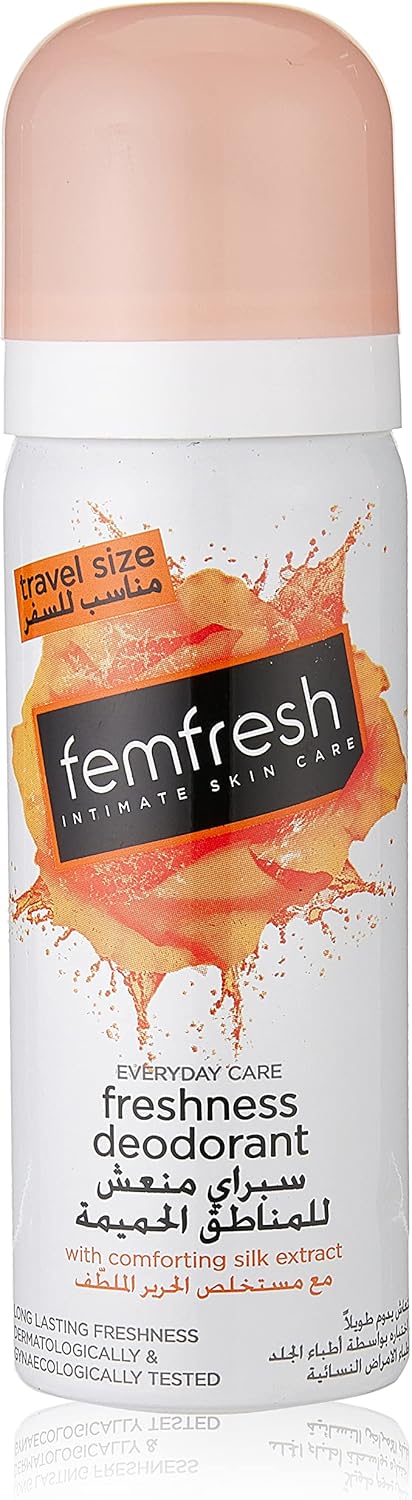Fem Fresh Intimate Skin Care Freshness Deodorant Spray 50ml - Afro Hair Boutique