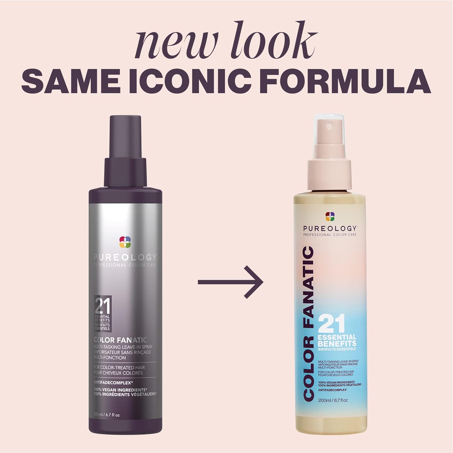 Pureology Color Fanatic 21 Essential Benefits Leave In Spray 200ml