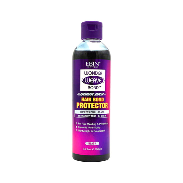 EBIN New York Wonder Weave Bond Hair Bond Protector Black 100ml / 250ml - Afro Hair Boutique