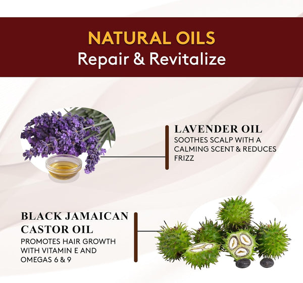 OKAY 100 Percent Pure Black Jamaican Castor Oil With Lavender 118ml
