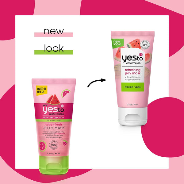Yes To Watermelon Super Fresh Jelly Mask 89ml - Afro Hair Boutique