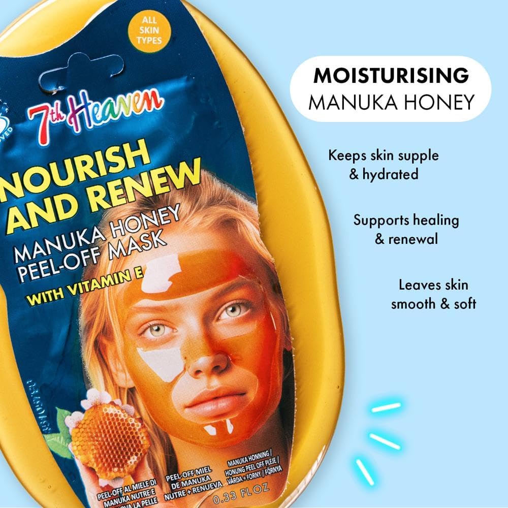 Montagne Jeunesse 7Th Heaven Nourish And Renew Manuka Honey Peel Off Mask