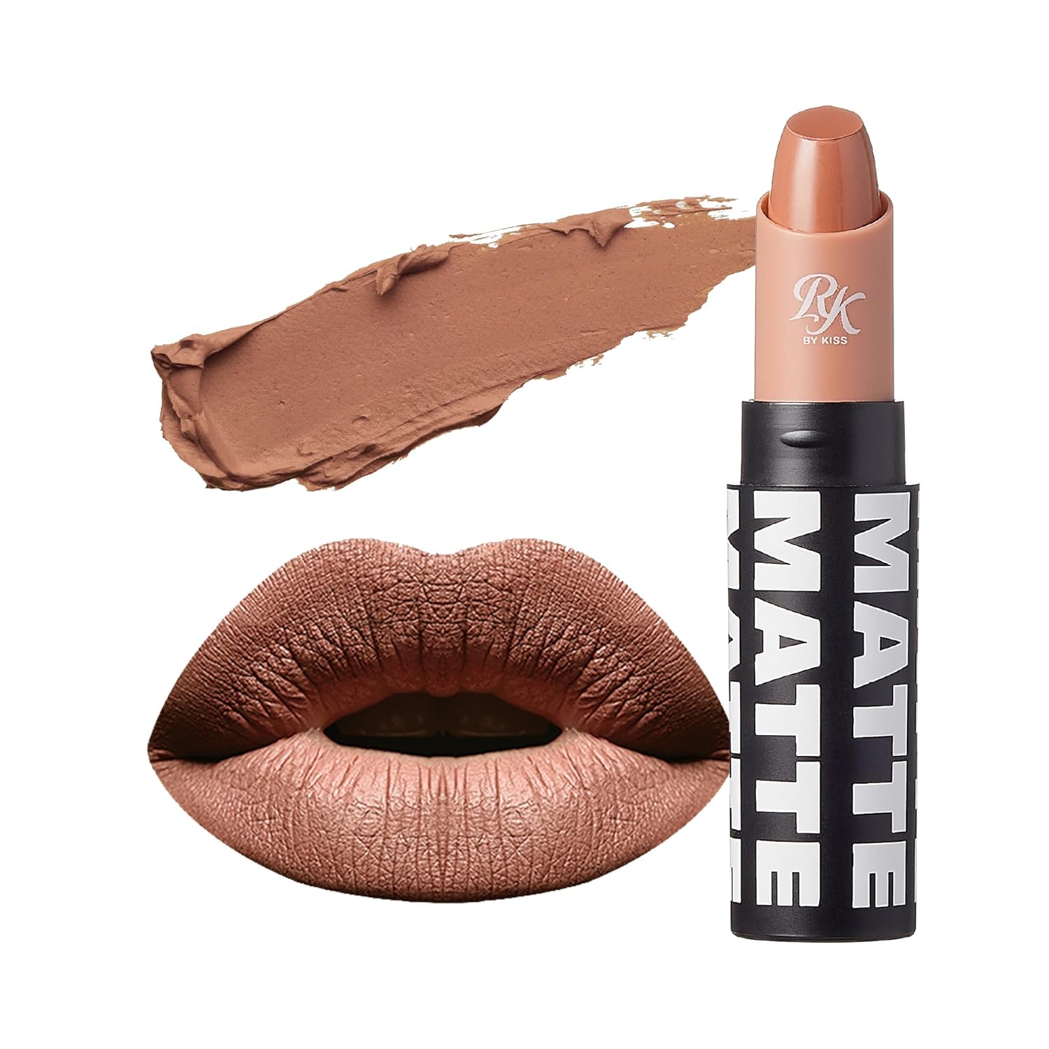 RK By Kiss Matte Lipstick 03 Brown Sugar 3.5g