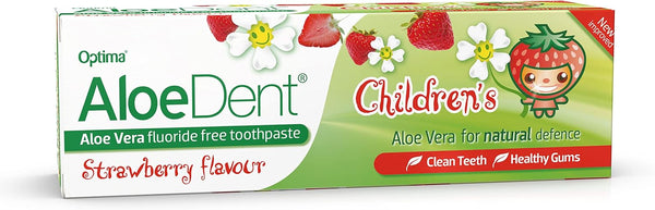 Aloedent Aloe Vera Flouride Free Toothpaste 50ml