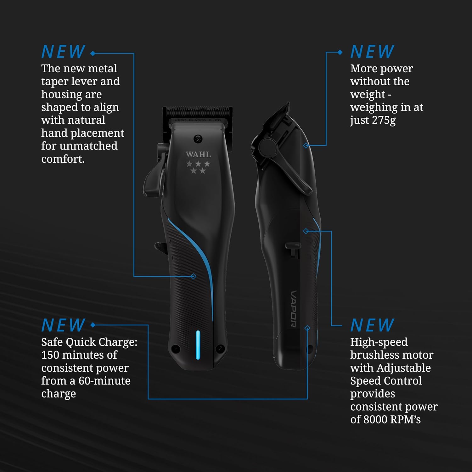 Wahl 5 Star Series Vapor Cord Cordless Clipper