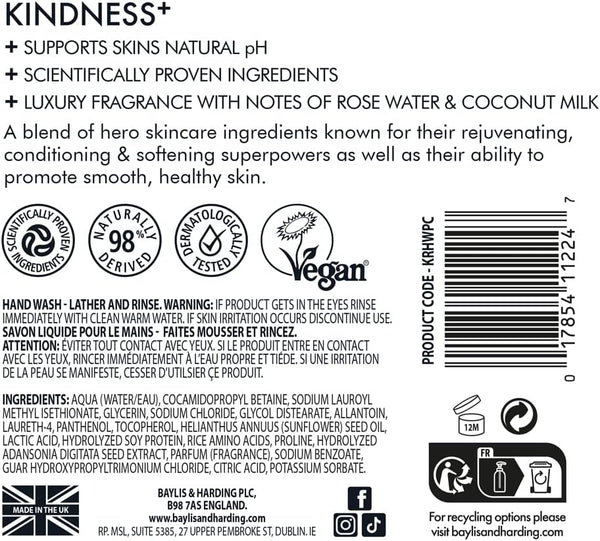 Baylis And Harding Kindness Plant Collagen Hand Wash 500ml