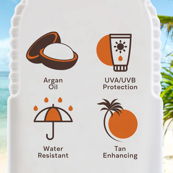 Malibu Bronzing Tanning Oil With Argan Oil SPF8 200ml