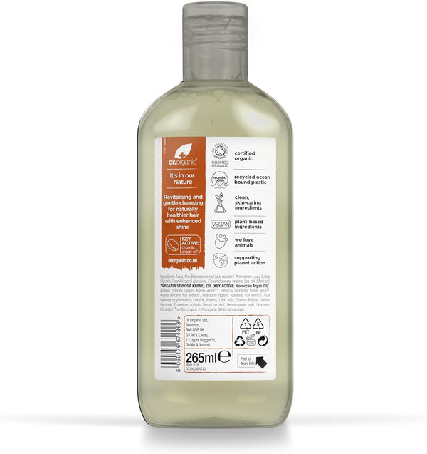 Dr Organic Bioactive Haircare Organic Moroccan Argan Oil Shampoo