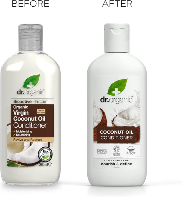 Dr Organic Organic Coconut Oil Conditioner 265ml - Afro Hair Boutique