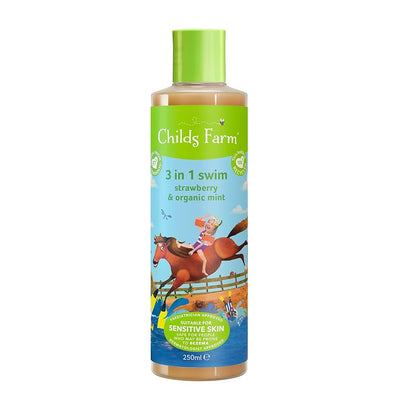 Childs Farm Strawberry And Mint 3 In 1 Swim Wash 250ml