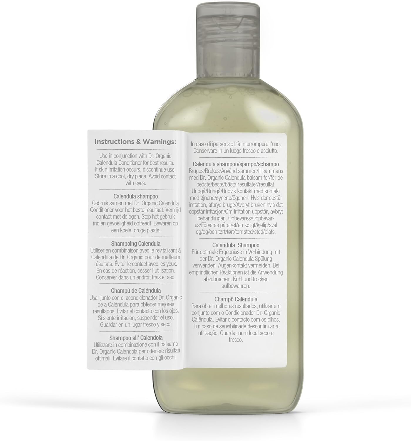 Dr Organic Organic Calendula Calm And Restore Shampoo 265ml