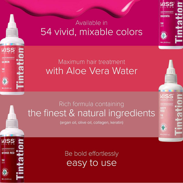 Kiss Products Kiss Colors Tintation Semi Permanent T465 Neon Peach 148ml