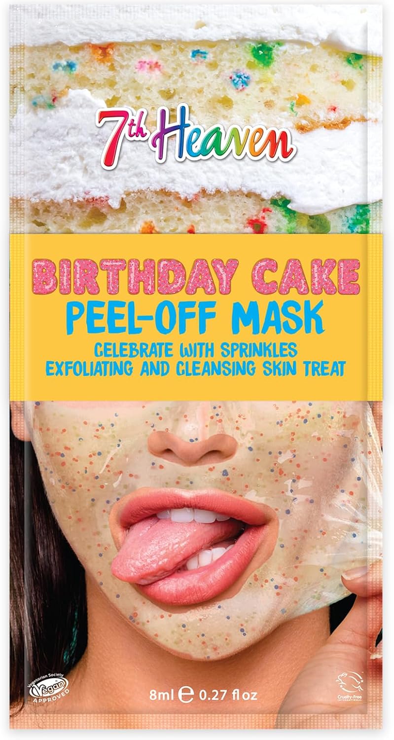 Montagne Jeunesse 7Th Heaven Birthday Cake Peel Off Mask