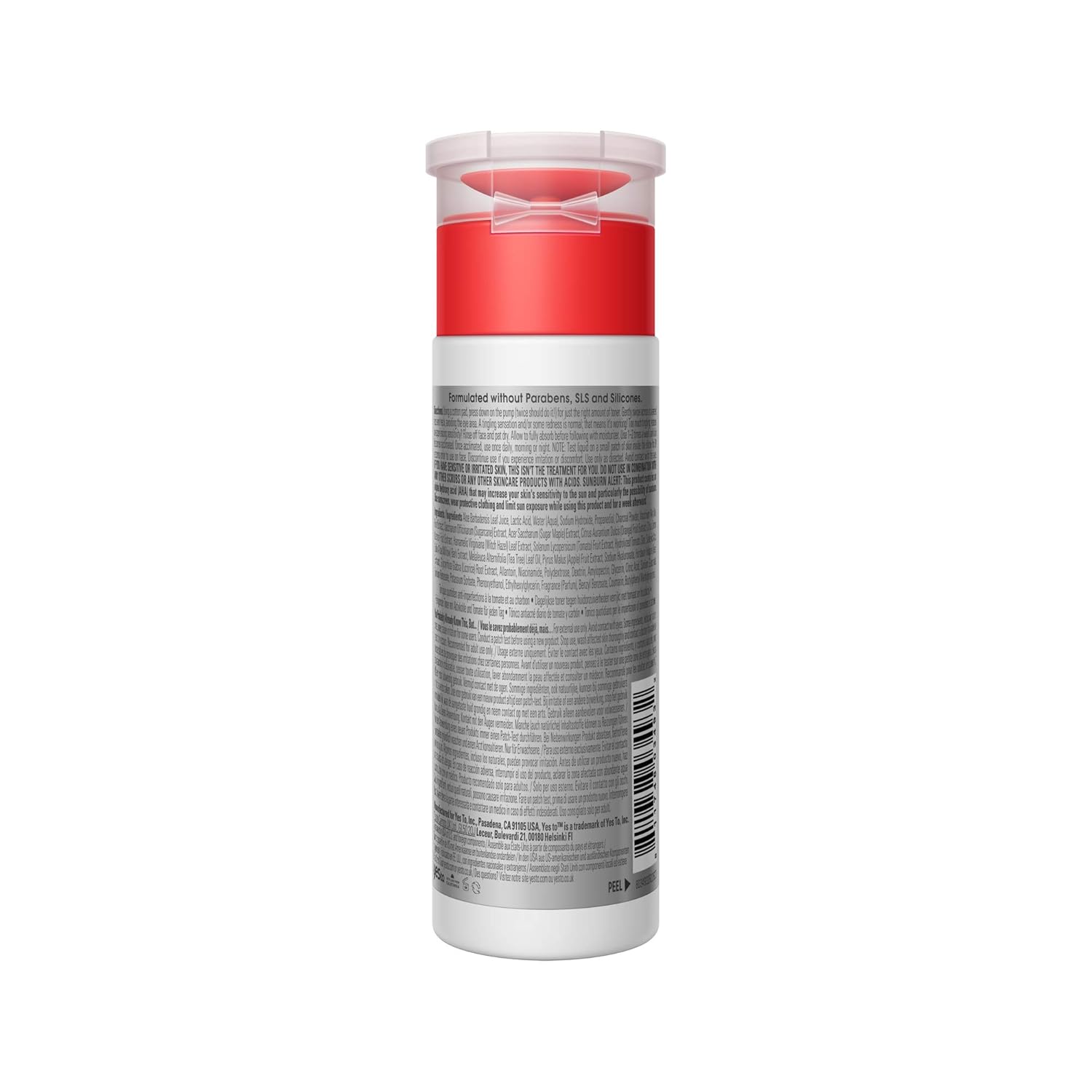 Yes To Tomatoes Detoxifying Charcoal Daily Blemish Toner 118ml