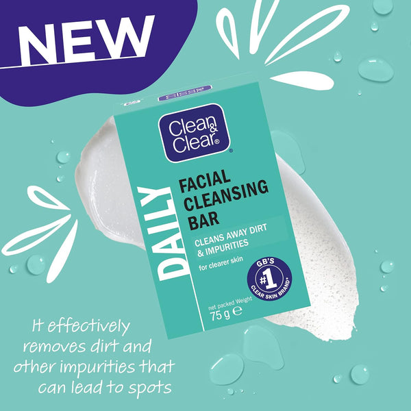 Johnson And Johnson Clean & Clear Facial Cleansing Bar 75g