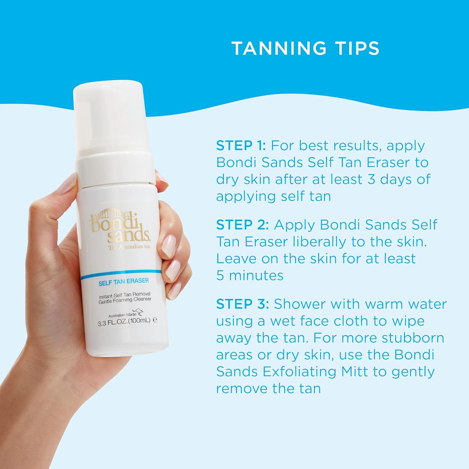 Bondi Sands Self Tan Eraser Instant Self Tan Removal 100ml / 200ml
